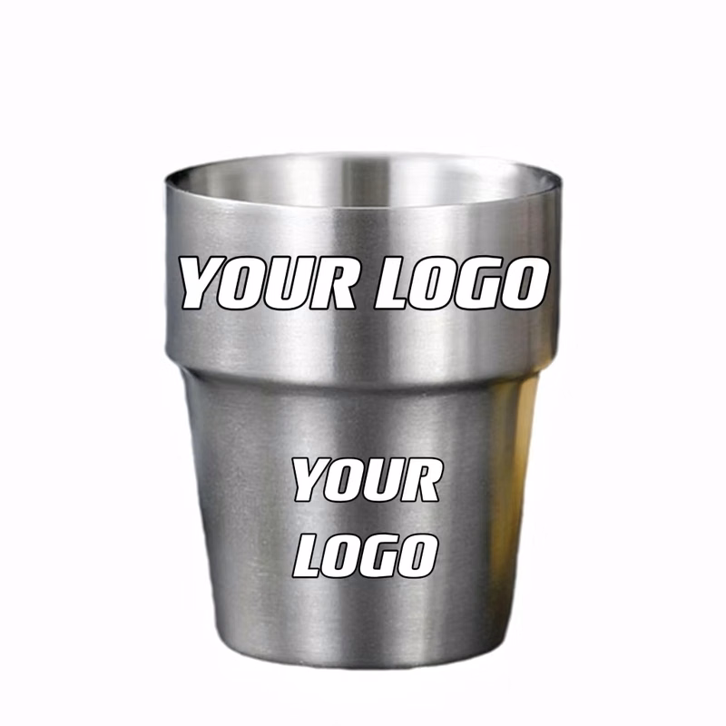 10 oz Double Wall Stainless Steel Pint Cups For Camping