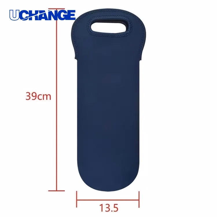 Neoprene Single Bottle Wine Carrier Bag