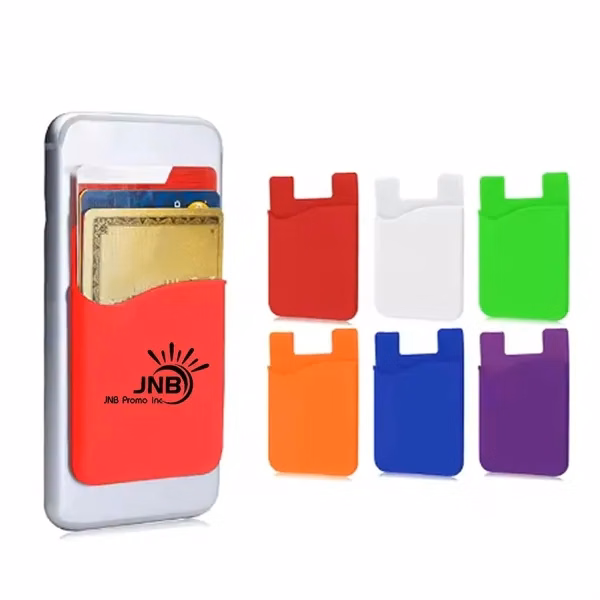 Durable Silicone Smart Phone Wallet Pocket