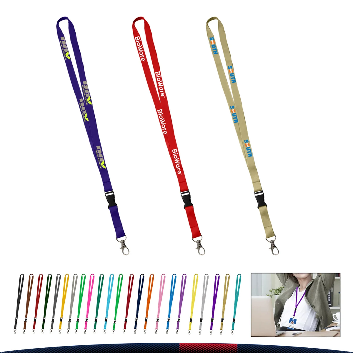 Sanly Dye Sublimation Lanyard 1