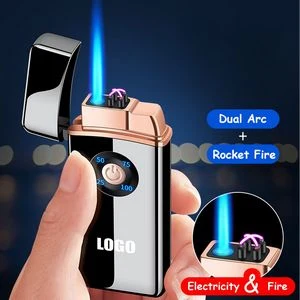 Innovative Hybrid Power Lightning Lighter With Dual Electric Arc 1