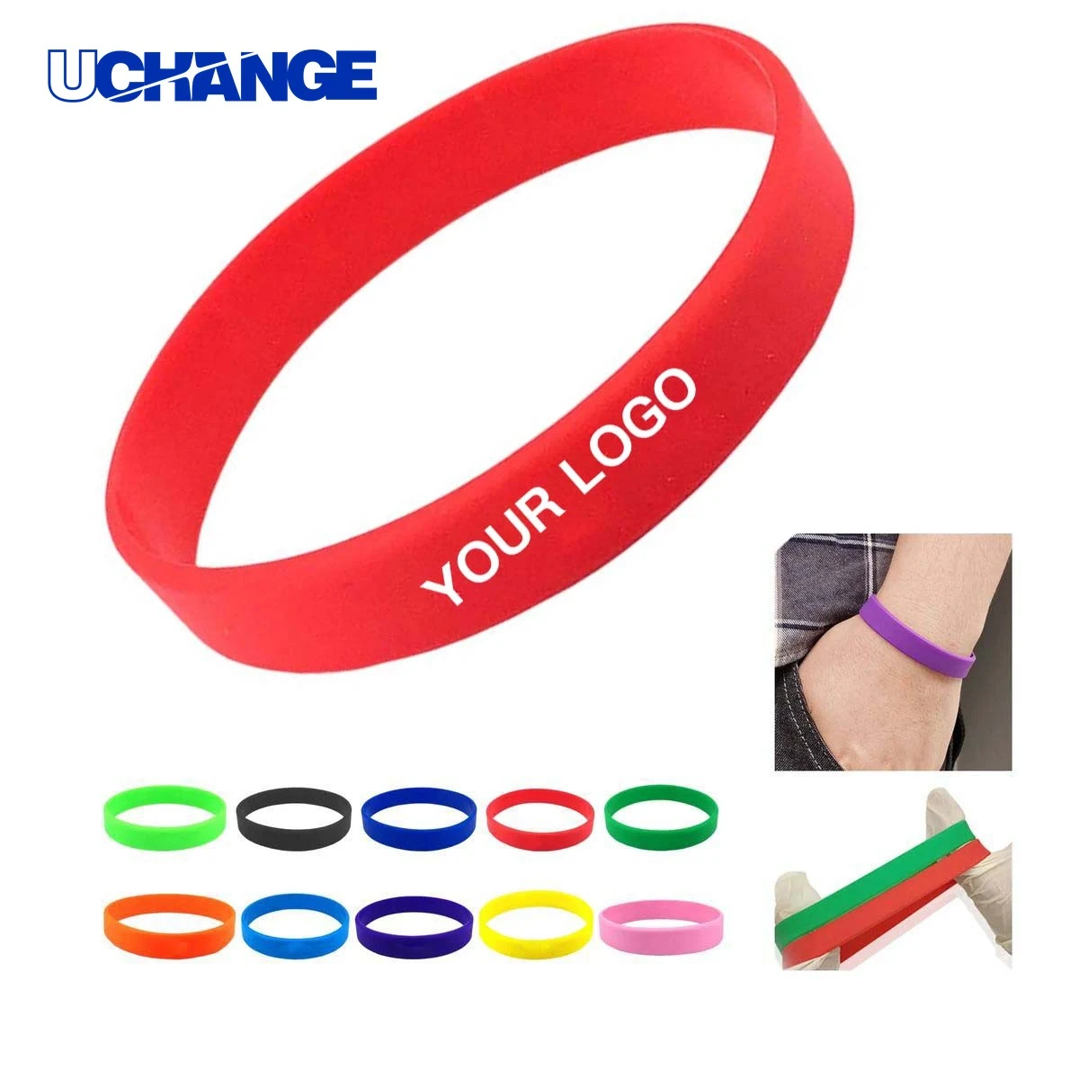 Silicone Wristband Soft Flexible for Promotions 1