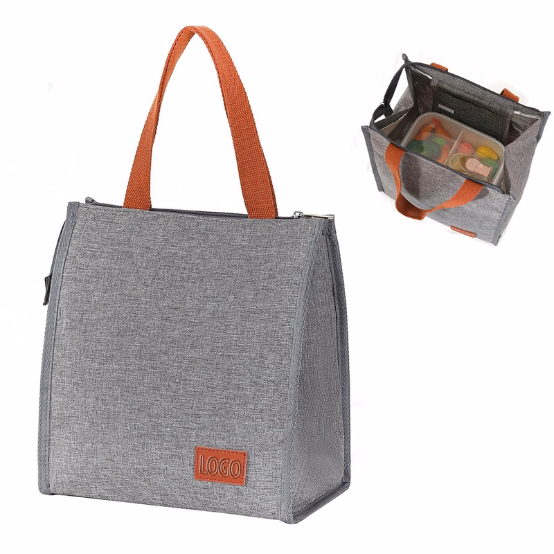 Large Capacity Thickened Insulated Lunch Bag With Shoulder Strap