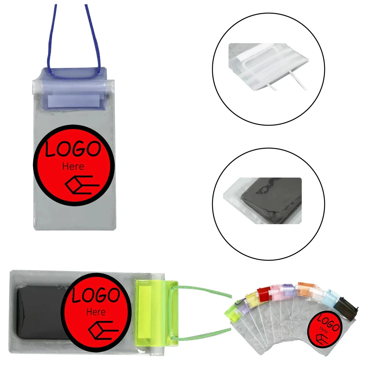 PVC Water-resistant Cell Phone/Accessory Case 1