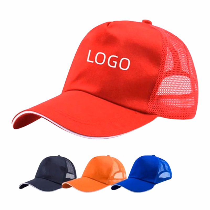 5 Panel Cotton Mesh Baseball Cap