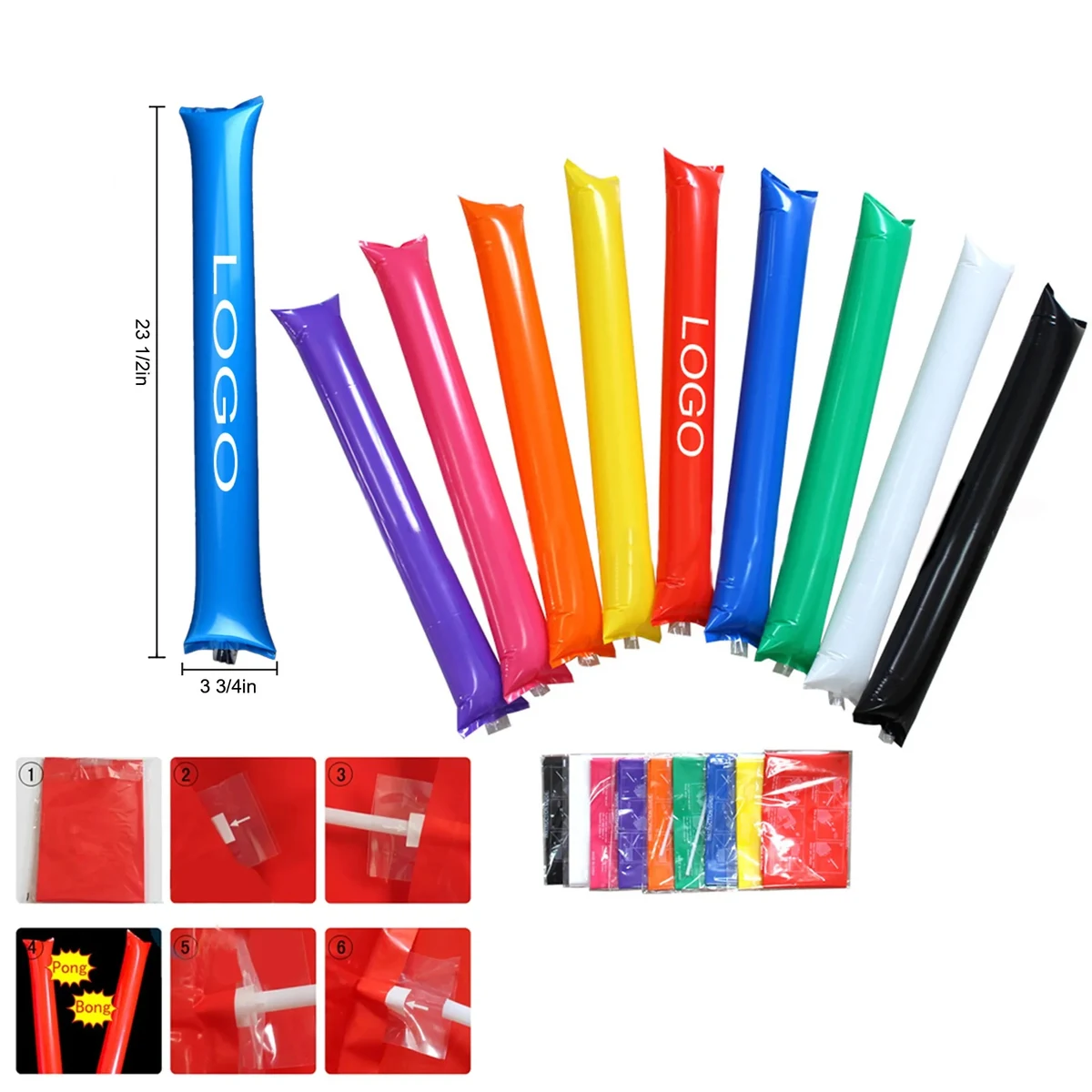 Thicken Inflatable Thunder Stick 1