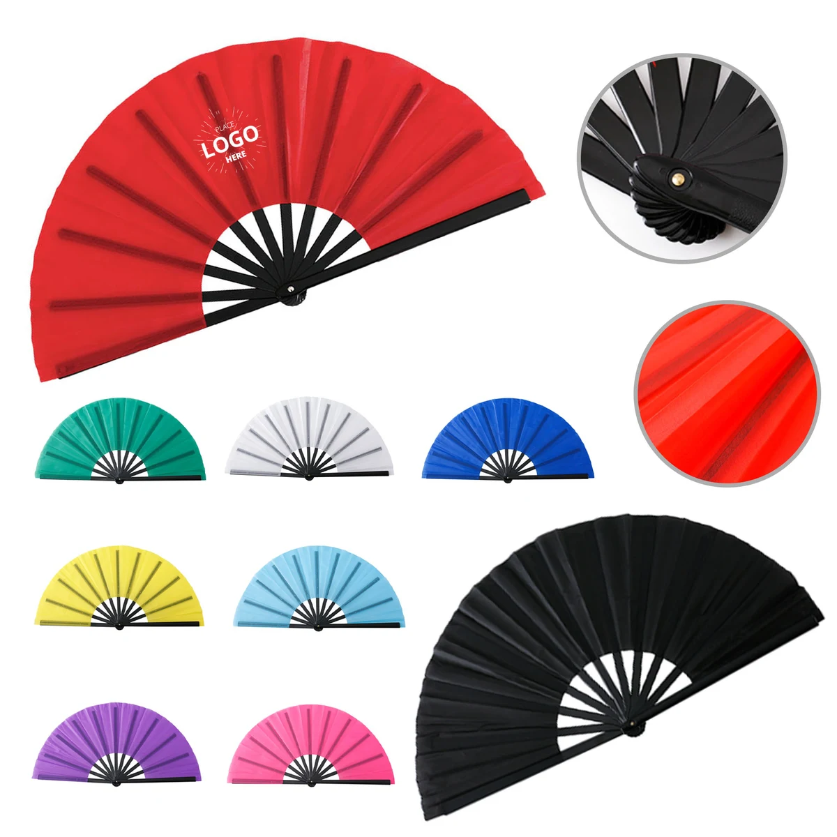 Custom Logo Handheld Fan 1