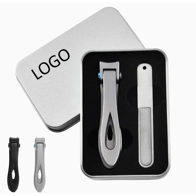 Stainless Steel Wide Jaw Nail Clippers Set 1