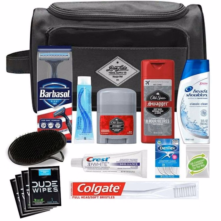 Men's Premium Travel Kit 15 Pieces