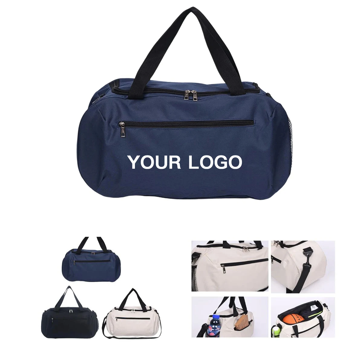 Customizable Sports Duffle Bag with 35L Capacity 1