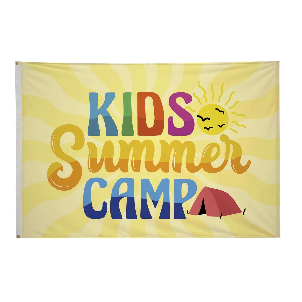 5' x 8' Polyester Flag Single-Sided 1