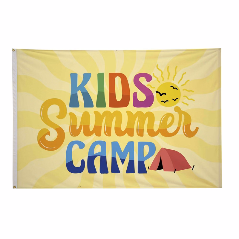 5' x 8' Polyester Flag Single-Sided
