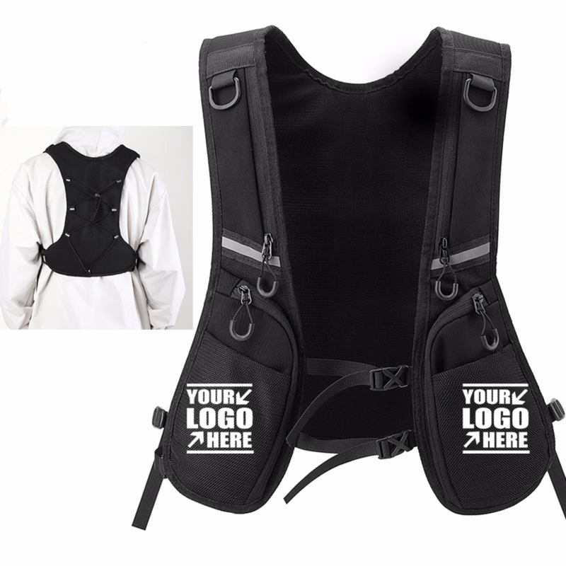 Vest Bag With Reflective Strips