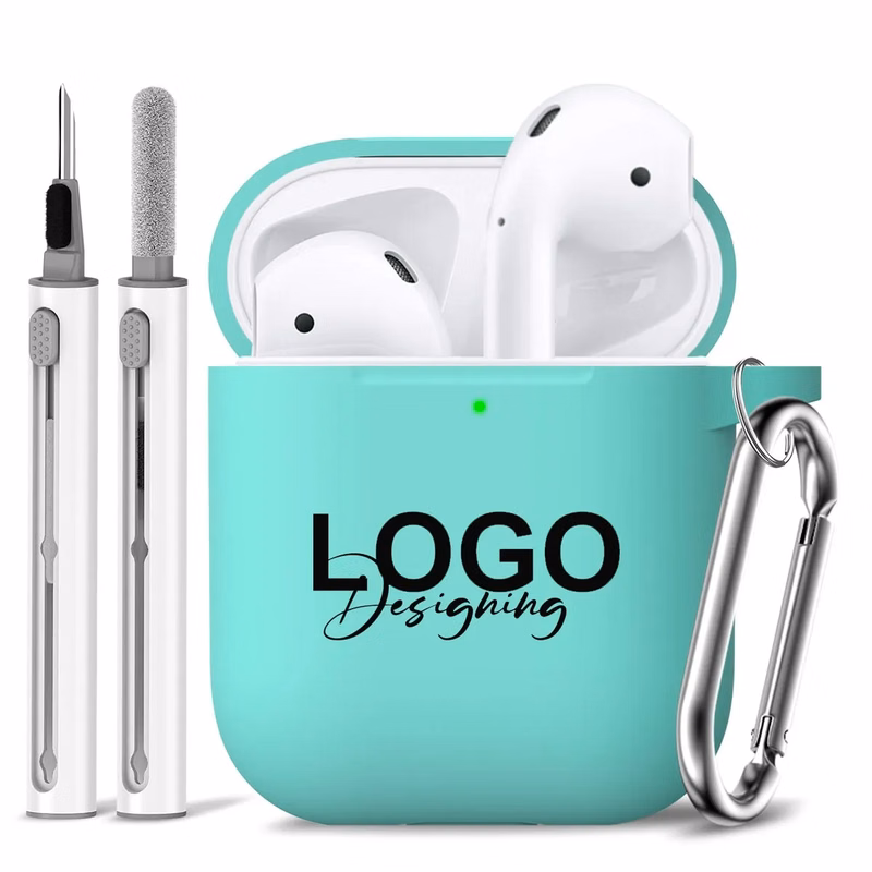 Airpods Case Cover 2&1 with Cleaner Kit