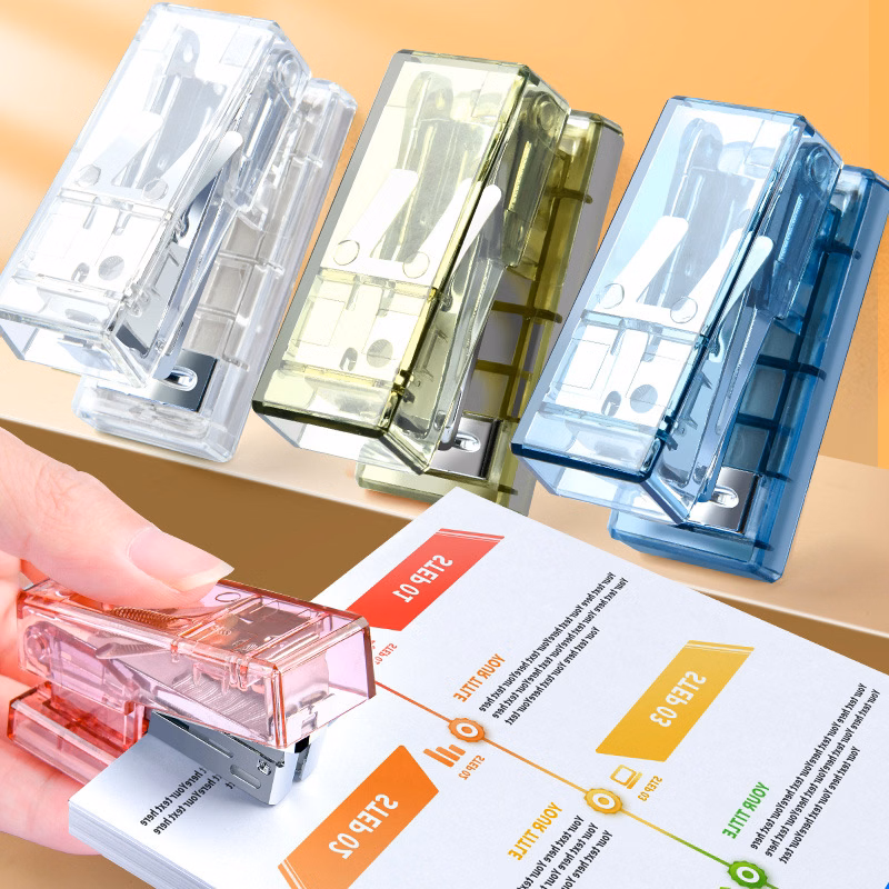 Transparent Hand-Held Stapler