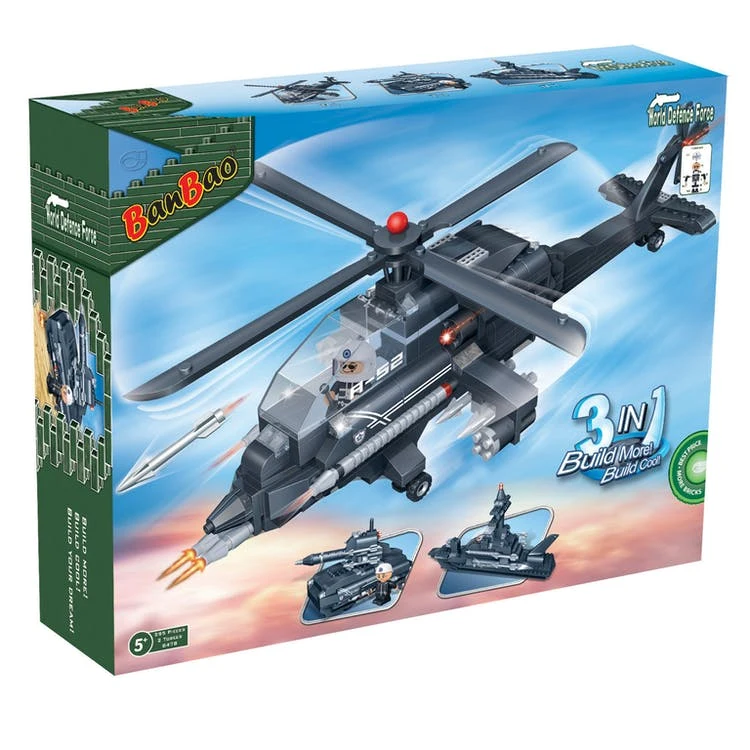 World Defense Force Building Block Set - 295 Pieces 1