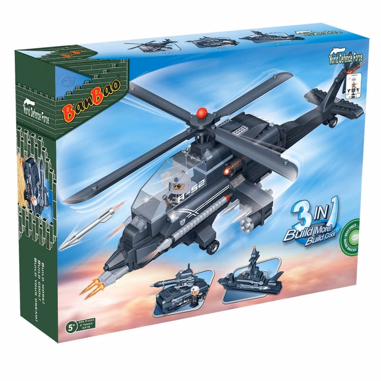 World Defense Force Building Block Set - 295 Pieces