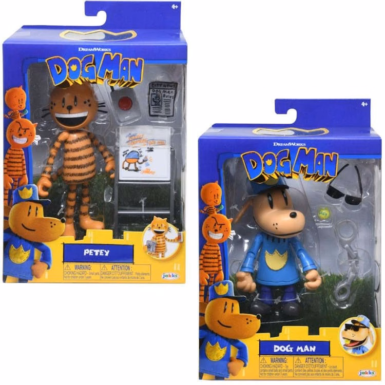 Dog Man Action Figure Two Assorted - 5"