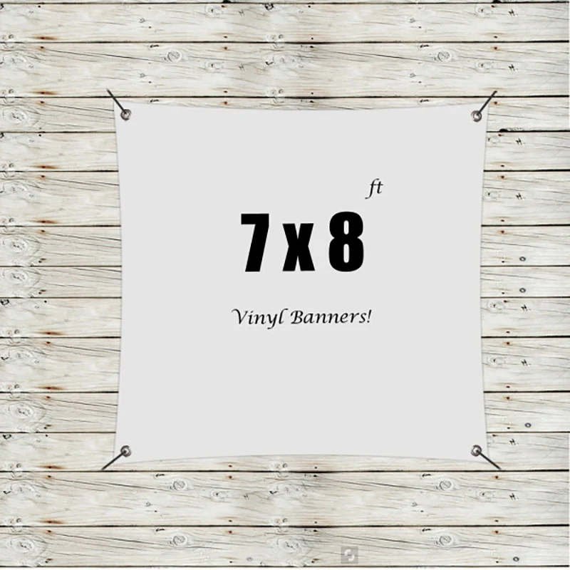 Custom 7' x 8' Vinyl Banners 1