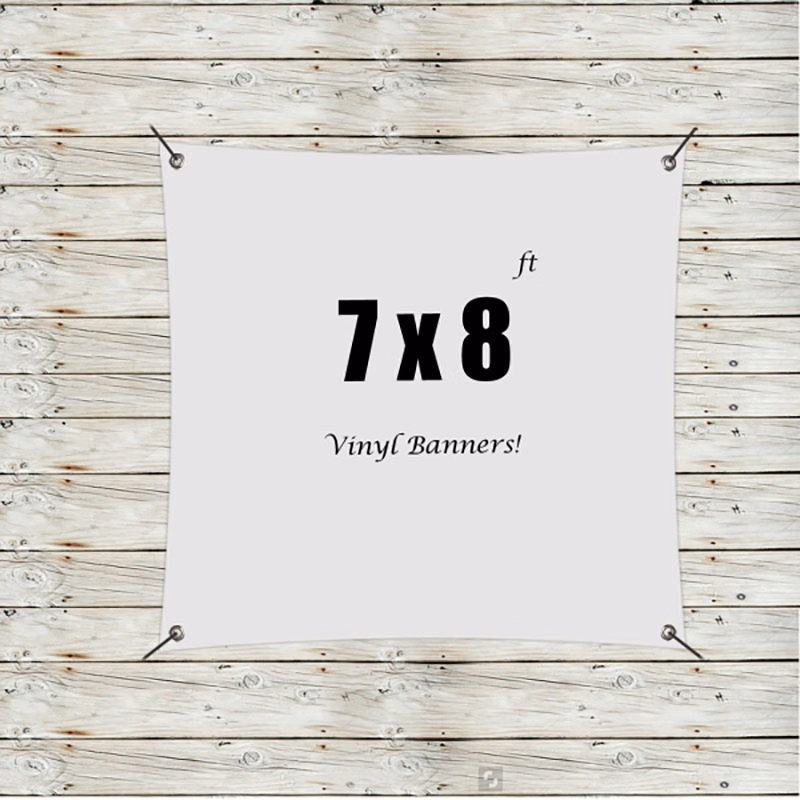 Custom 7' x 8' Vinyl Banners