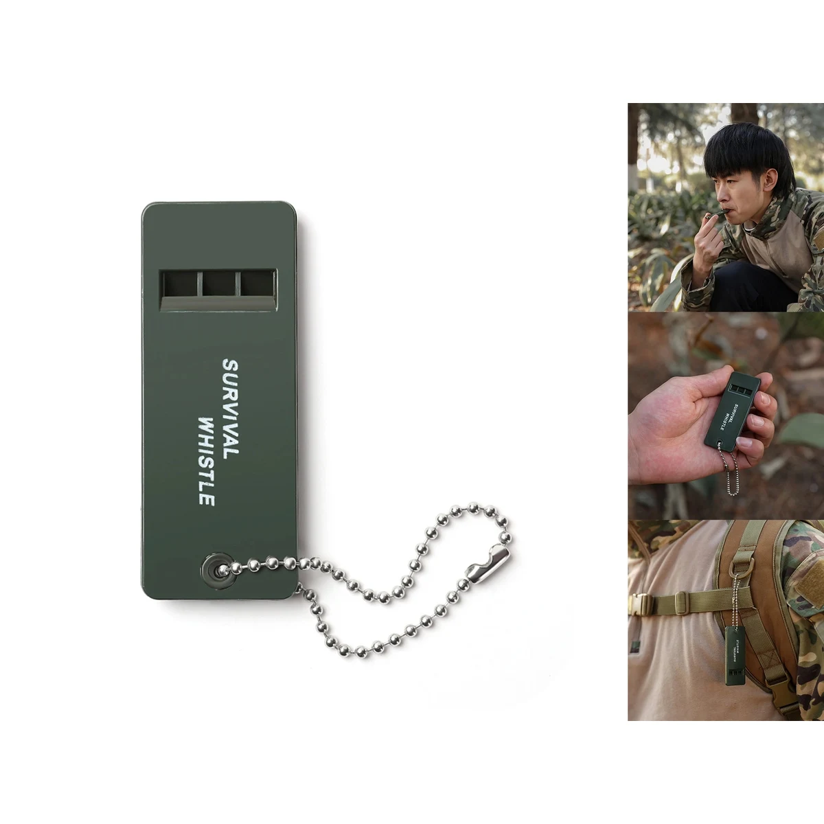 Multi-Audio Outdoor Survival Whistle 1