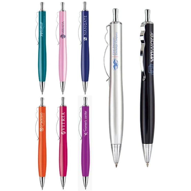 Brea Click Ballpoint Brass Pen 1