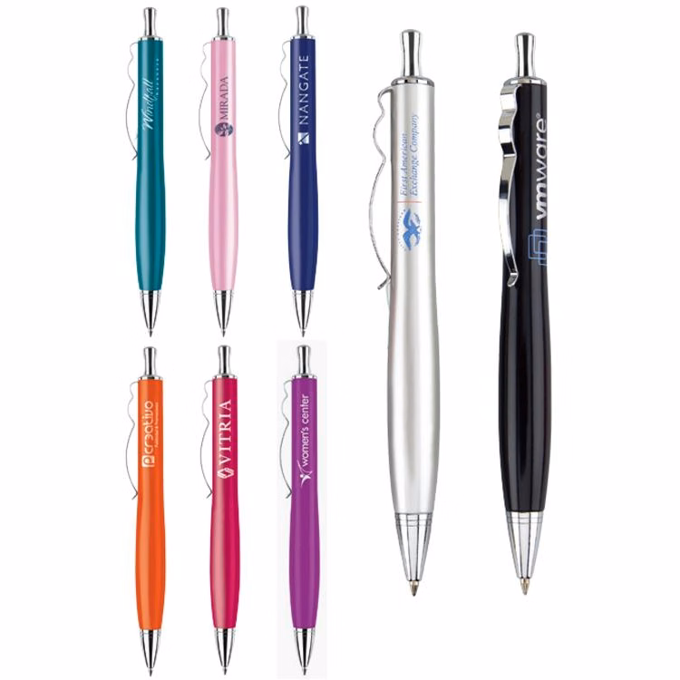 Brea Click Ballpoint Brass Pen