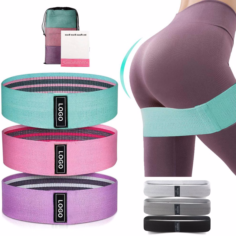 3 PCS Fabric Resistance Bands for Working Out