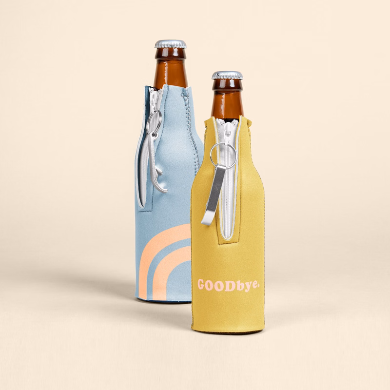 BOTTLE SUIT WITH BLANK BOTTLE OPENER