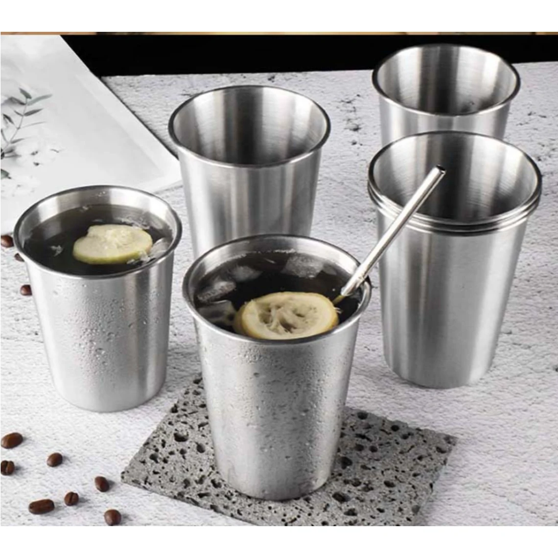 12 Ounce Stainless Pint Drinking Cup 1