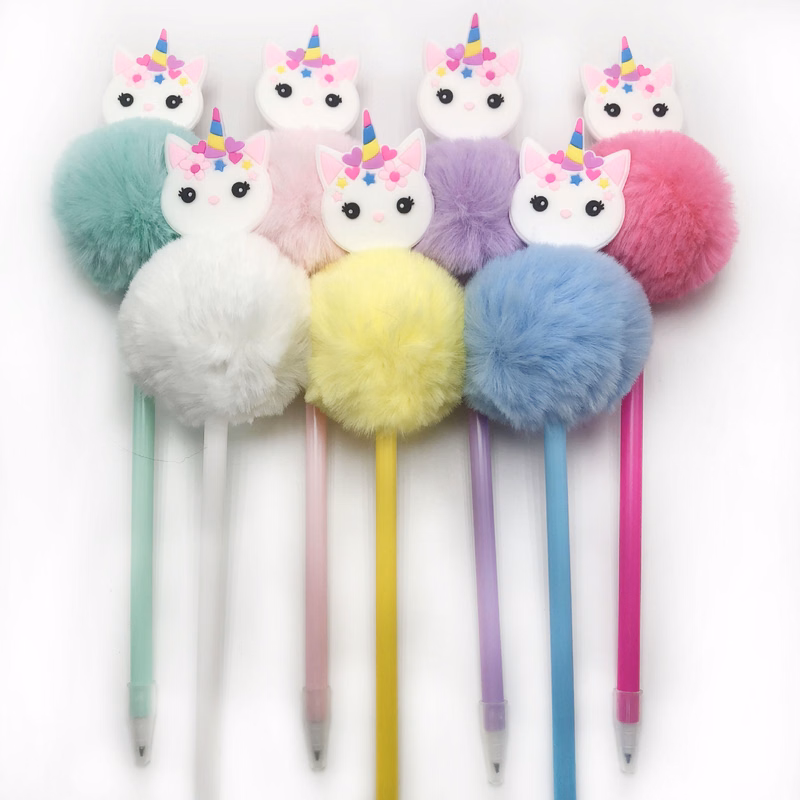 Fluffy Ballpoint Pens