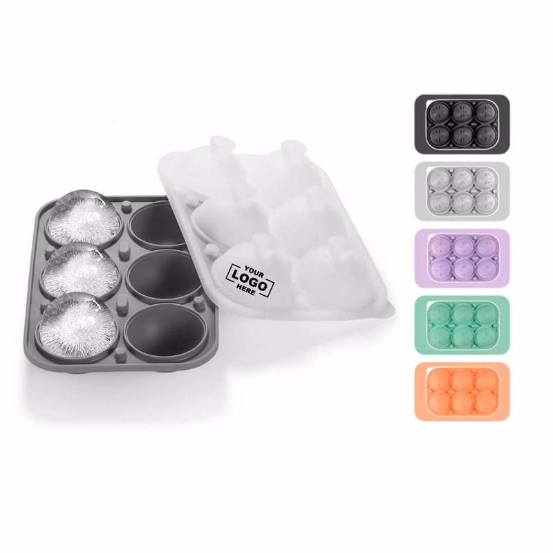 Silicone Six-Cavity Ice Ball Mold