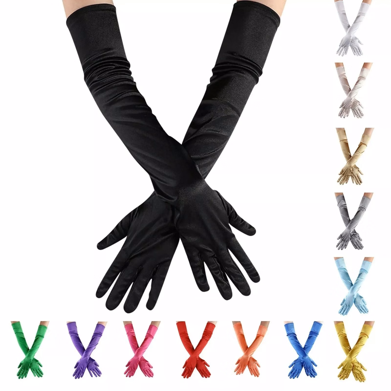 Long Satin Glove