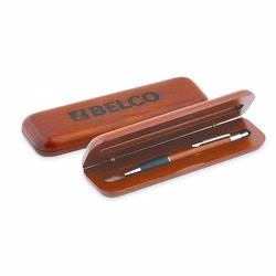 Cook Wood Single Pen Box - Blank