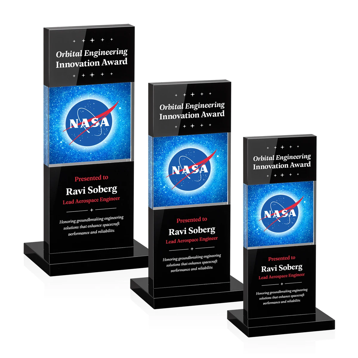 Basilia VividPrint™ Award - Black 1