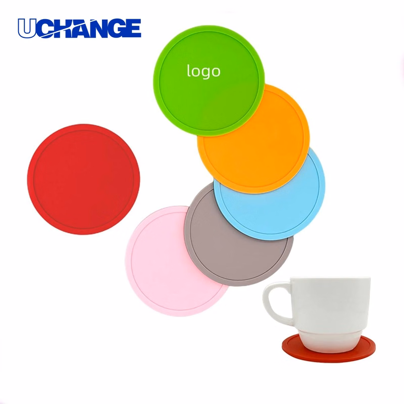 Round Silicone Drink Coaster