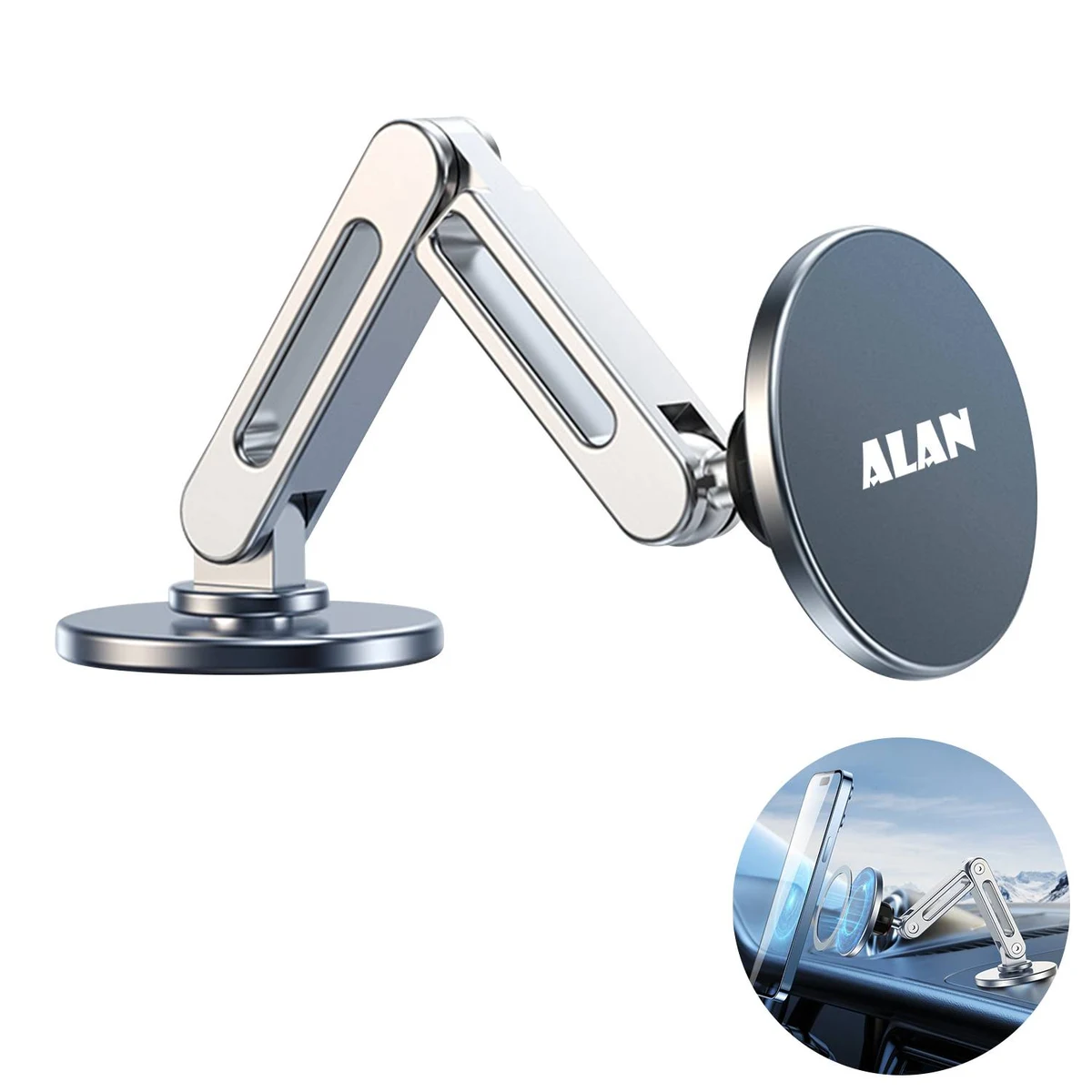 360 Degrees Rotating Magnetic Phone Stand 1