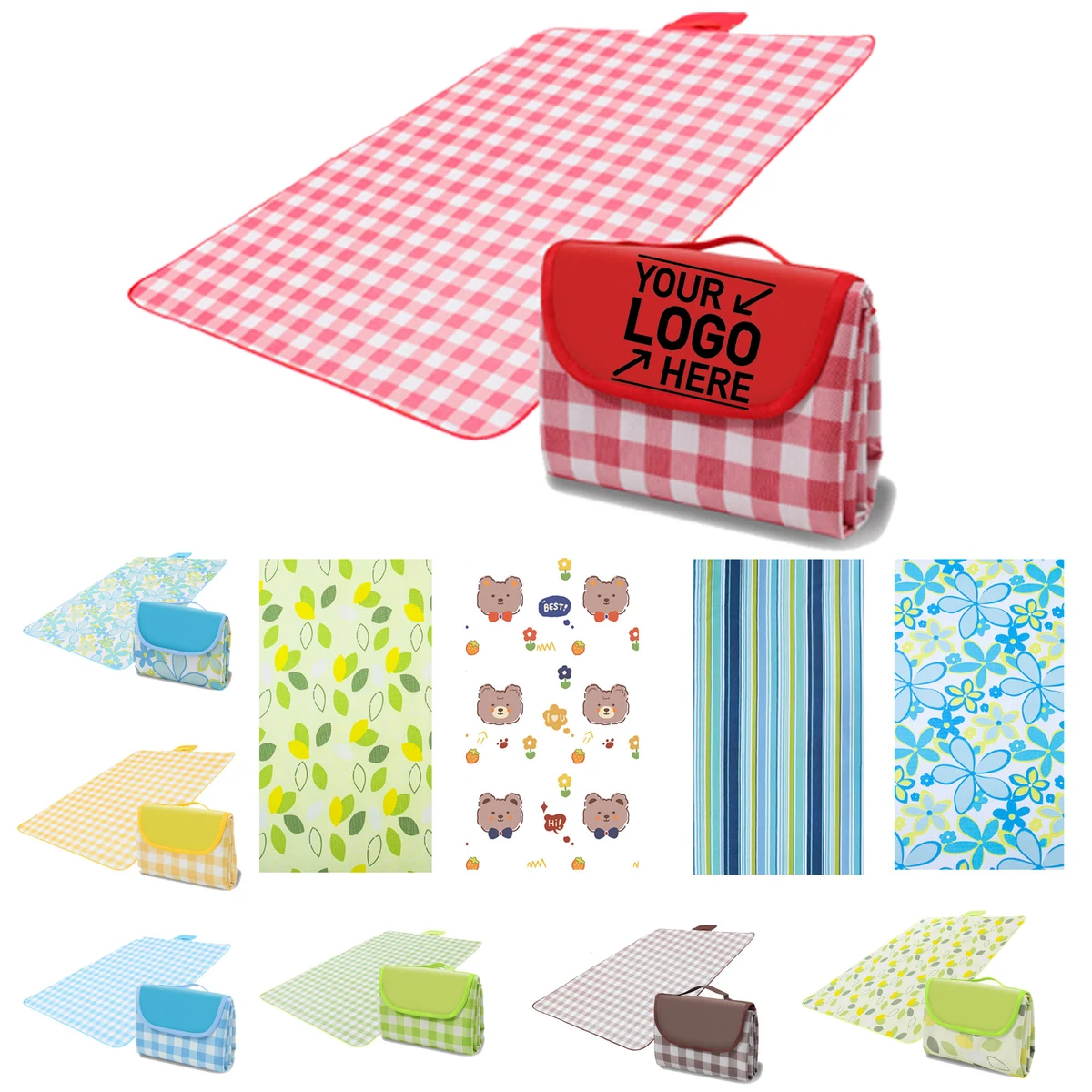 Extra-Wide Outdoor Picnic Mat Damp-Proof Tarp 1