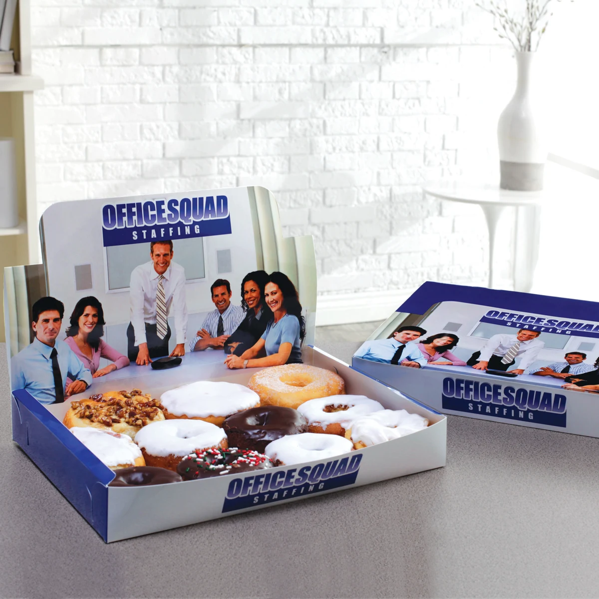 Large Donut Display Box - Full Color & Gloss Finish In Pricing 1