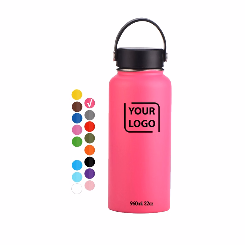 32 oz Double Vacuum Insulated Sports Bottle