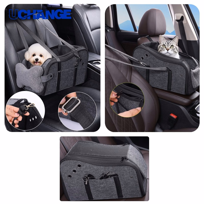 Portable Dog Car Seat Cat Carrier for Travel