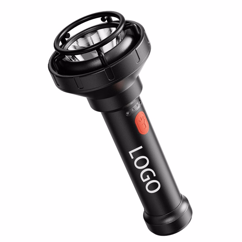 USB Rechargeable Compass Flashlight