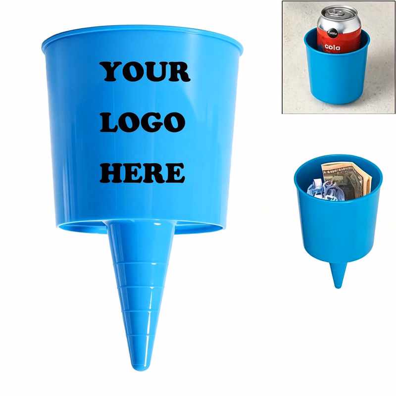 Multifunctional Beach Drink Cup Holder Stand
