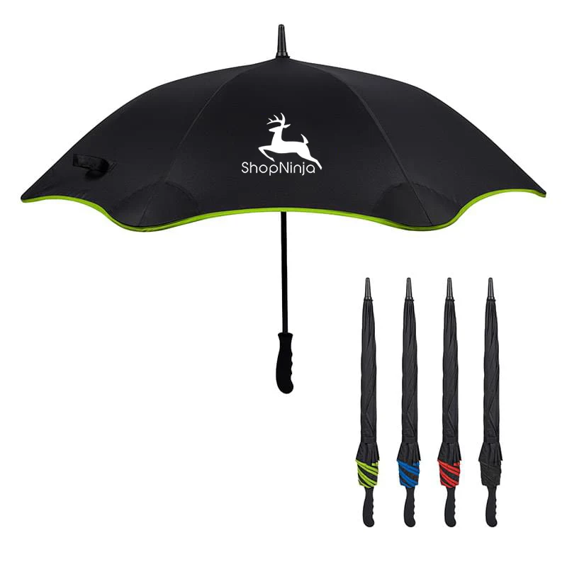 46" Arc Scalloped Edge Umbrella 1