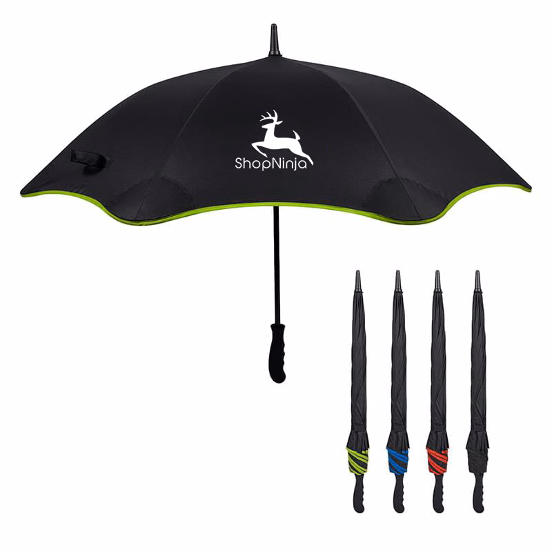 46" Arc Scalloped Edge Umbrella