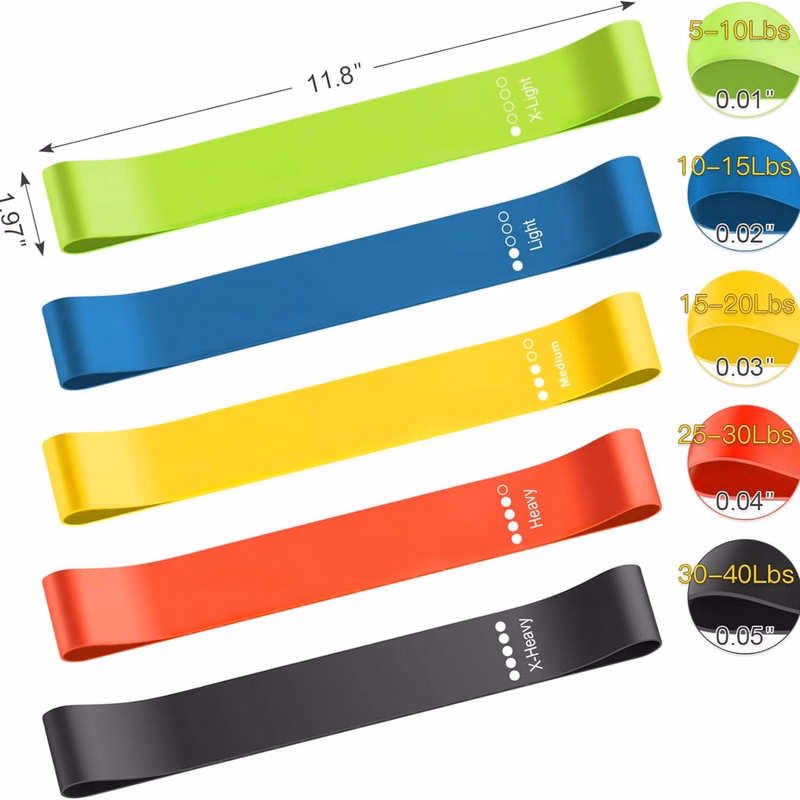 Latex Workout Bands