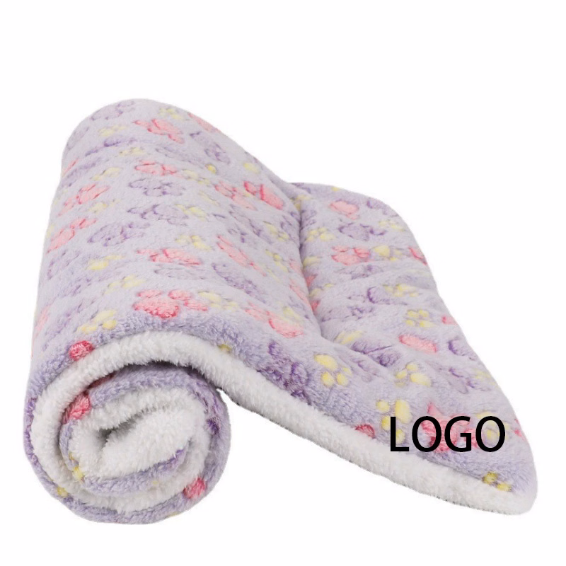 Flannel Pet Bed - Cozy Cat & Dog Blanket for Winter
