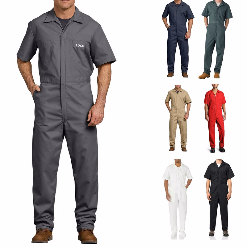 Men's Short Sleeve Coverall