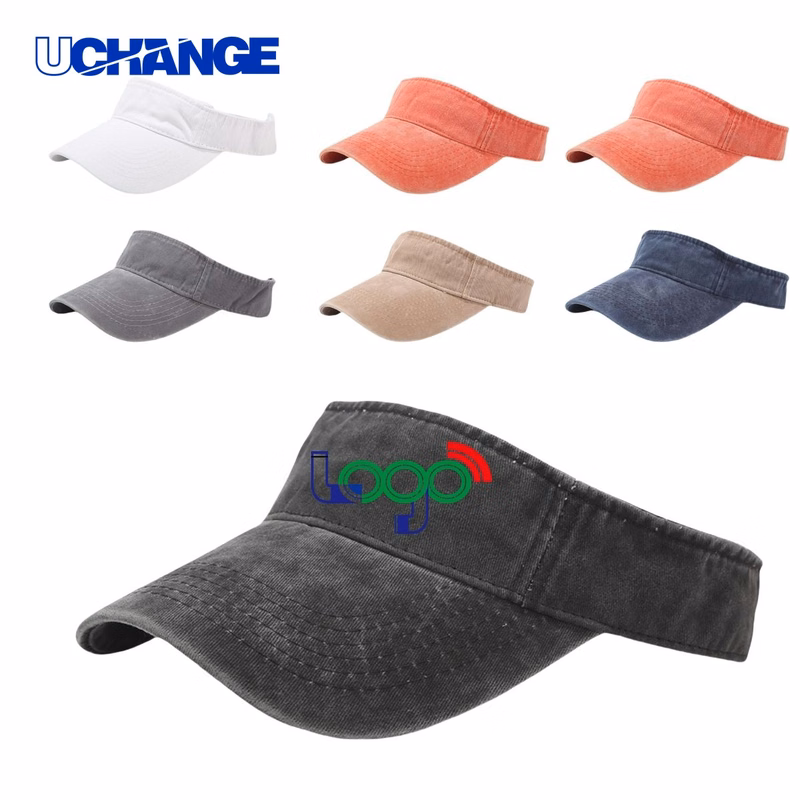 Cotton Sun Visor Hat