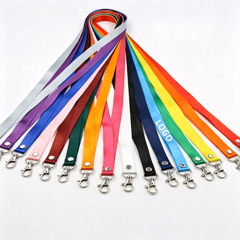 Adjustable Dual End Polyester Lanyard
